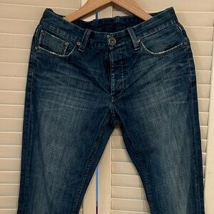 Lucky Brand Y2K Unisex Empire slim boot Leg Cotton Denim Blue Jeans, size 29